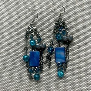 BUY 2 for $10 - Handmade chandelier earrings - never worn